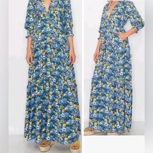 Mellowday Maxi Floral Dress